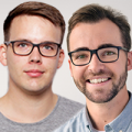 Tim Schoenfeld und Patrik Poelmeyer