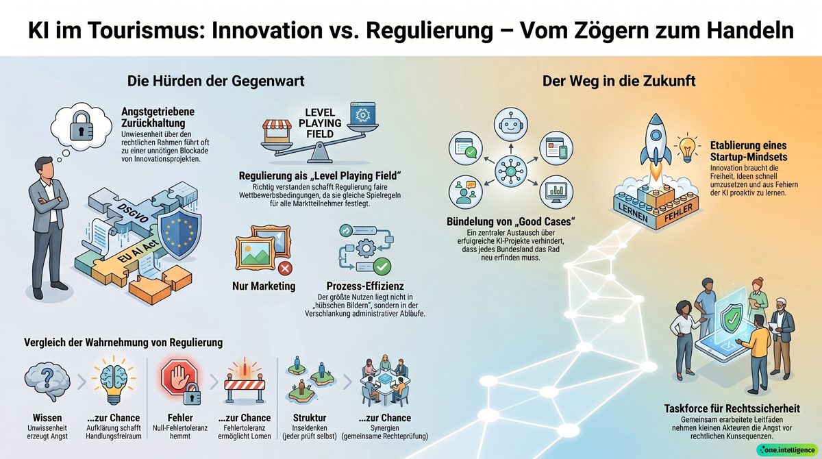 KI-generierte Infografik als Zusammenfassung der Session
