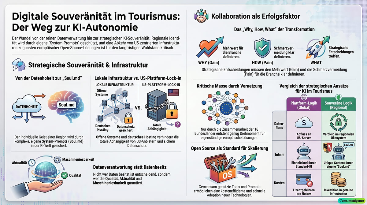 KI-generierte Infografik als Zusammenfassung der Session