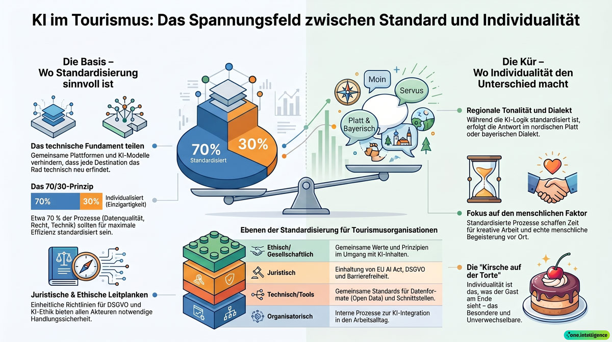 KI-generierte Infografik als Zusammenfassung der Session