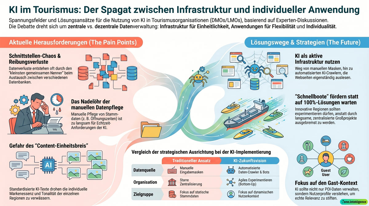 KI-generierte Infografik als Zusammenfassung der Session
