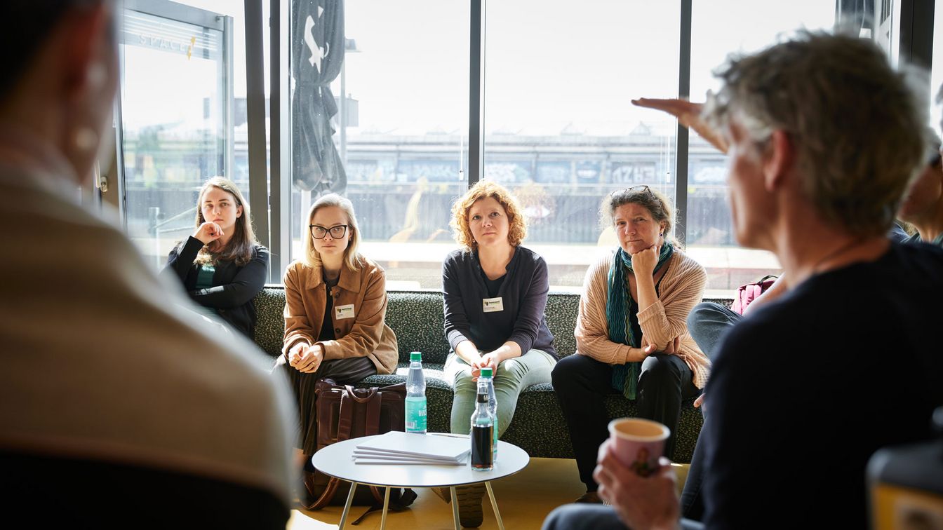 Session in kleinerer Runde beim 1. Bundesland KI-Summit