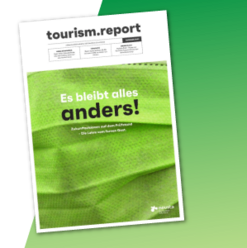 Cover des tourism.reports aus dem Jahr 2021