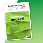 Cover des tourism.reports aus dem Jahr 2021
