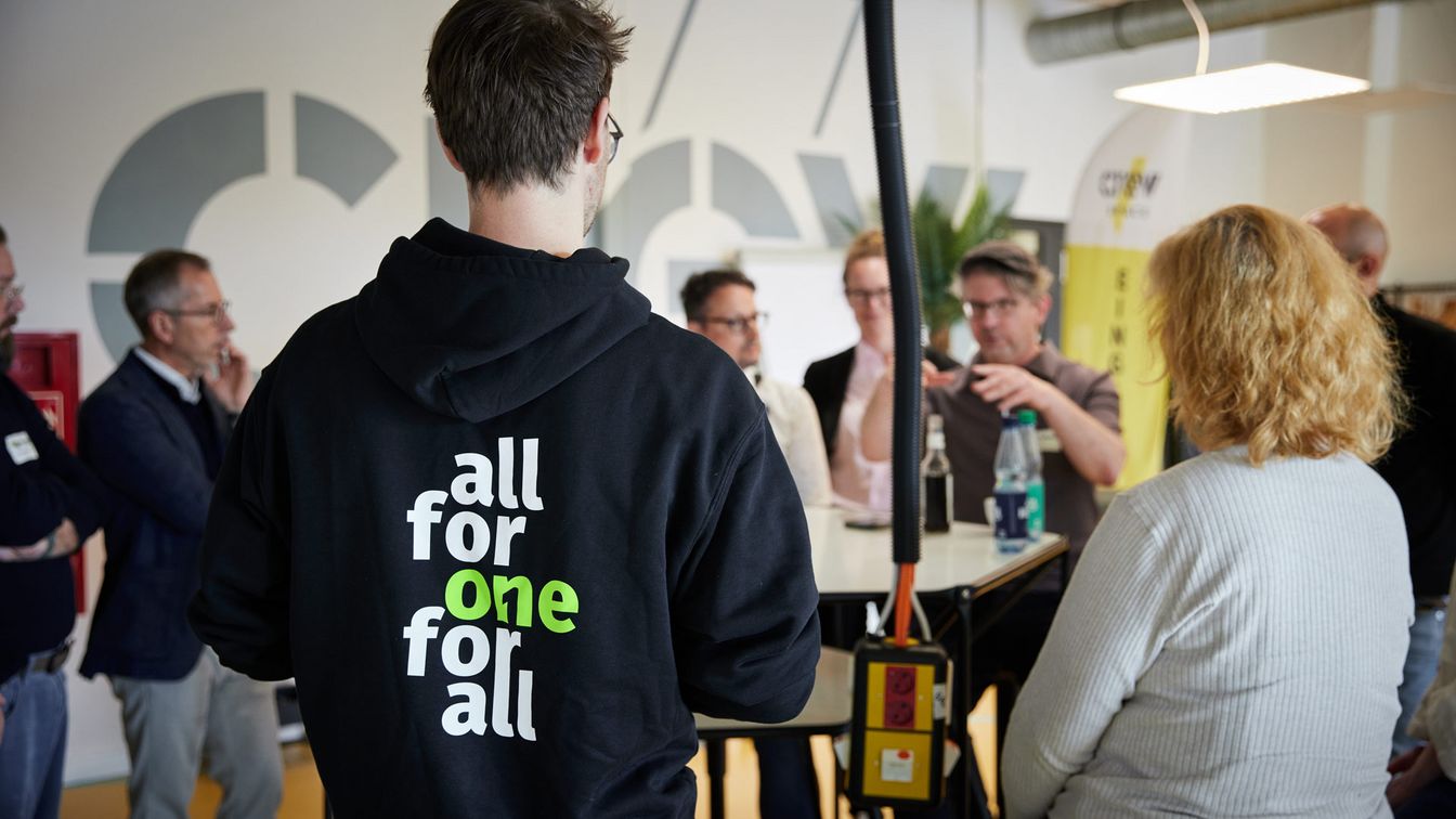 Session in kleinerer Runde beim 1. Bundesland KI-Summit