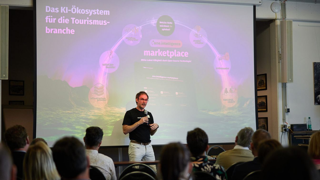 Vortrag Stefan Huber beim 1. Bundesland KI-Summit